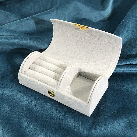 Arched Velvet Jewelry Set Storage Boxes CON-R031-01A-1