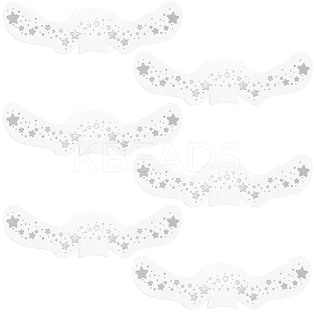 10Pcs Transfer Sticker Proof Removable Temporary Tattoos Stickers DIY-SP0003-65B-07-1
