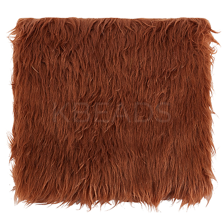 Imitation Rabbit Hair Faux Fur Polyester Fabric DIY-WH0032-91C-1