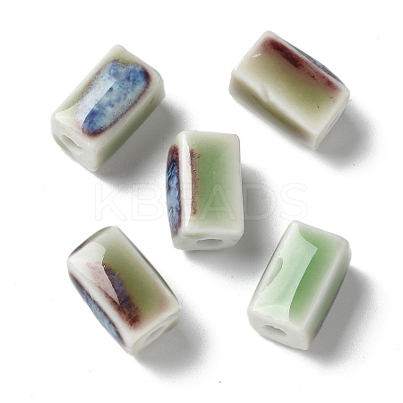 Handmade Porcelain Beads PORC-L080-D16-1