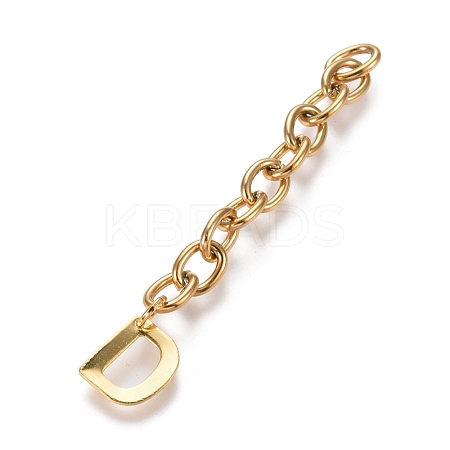 304 Stainless Steel Chain Extender X-STAS-K206-09G-D-1