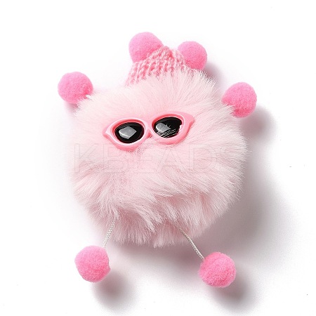 Soft Polyester Imitation Wool Briquette Elves Ornament Accessories LS-DIY-F115-01C-1