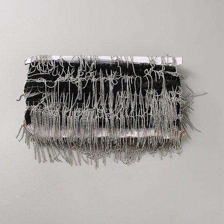 Gauze Iron Tassel Lace Edge Trim Ribbon OCOR-WH0101-115A-1