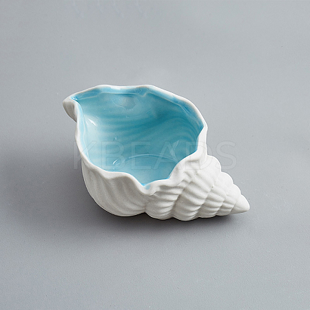 Conch Ceramics Jewelry Plates WG73918-13-1
