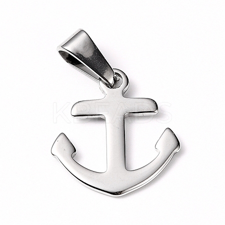 Tarnish Resistant 304 Stainless Steel Pendants STAS-I127-060P-1