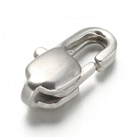 Non-Tarnish 304 Stainless Steel Lobster Claw Clasps LS-X-STAS-F094-05B-P-1