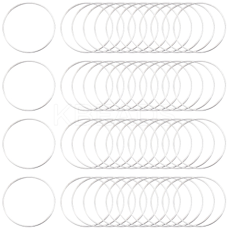 50Pcs Brass Linking Rings KK-SP0002-12A-1