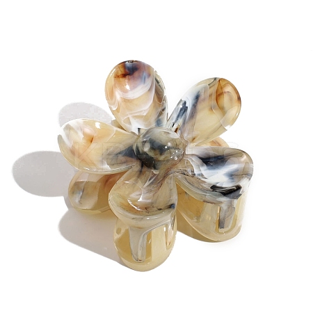 Gradient Color Plastic Claw Hair Clips PW-WGBEE53-06-1