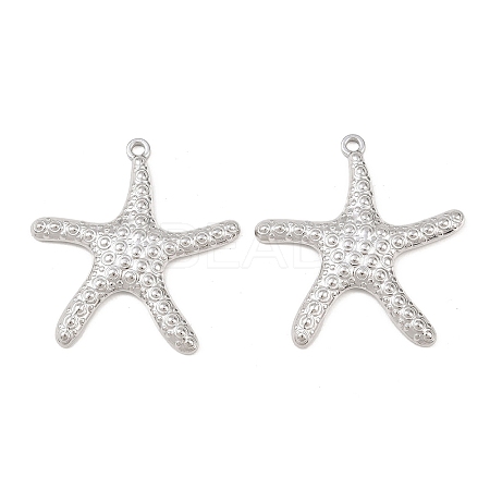 304 Stainless Steel Pendants STAS-P424-01P-1