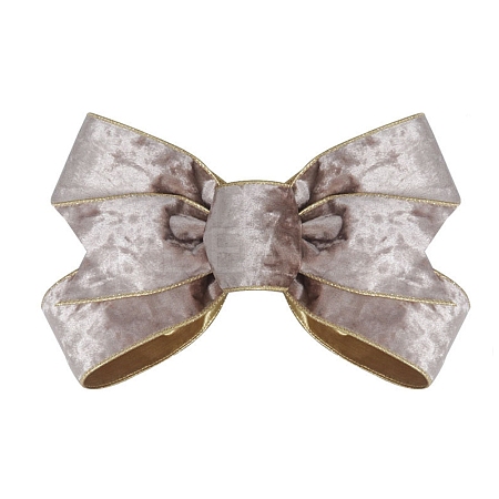 Christmas Velvet Big Bowknot Decorations AJEW-M041-02C-1