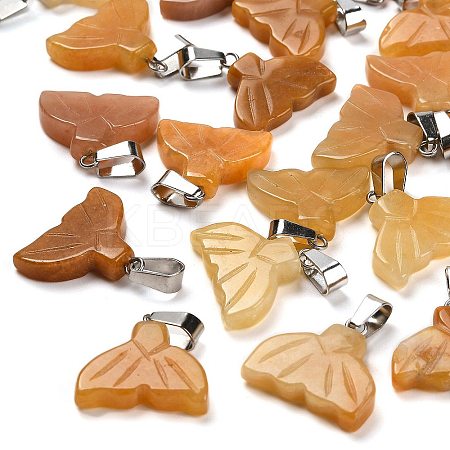 Natural Topaz Jade Pendants G-Z067-01P-05-1