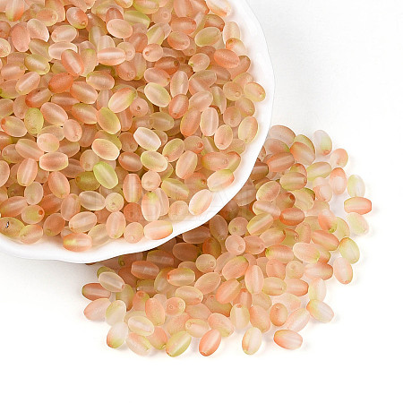Frosted Glass Seed Beads SEED-N008-05D-1