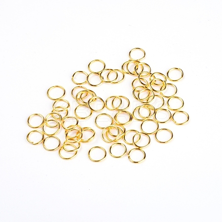 Iron Open Jump Rings IFIN-WH0058-13E-G-1