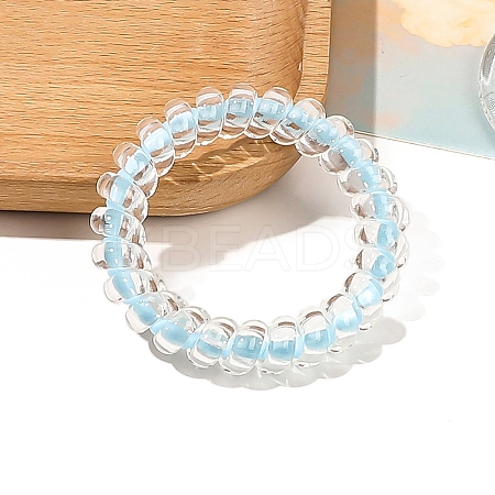 Plastic Elastic Hair Accessories PW-WGDCA4F-01-1