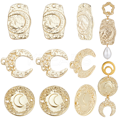 DIY Moon Jewelry Making Finding Kit DIY-CN0002-69-1