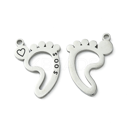 304 Stainless Steel Manual Polishing Pendants STAS-C075-37P-1