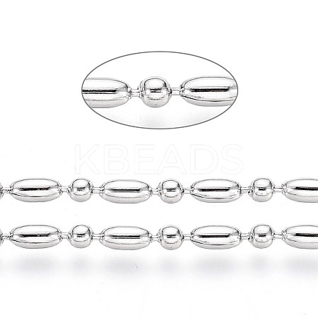 Non-Tarnish 304 Stainless Steel Ball Chains CHS-L024-023D-1