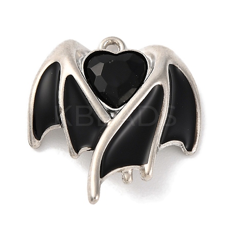 Alloy Enamel Pendants FIND-U024-01P-02-1