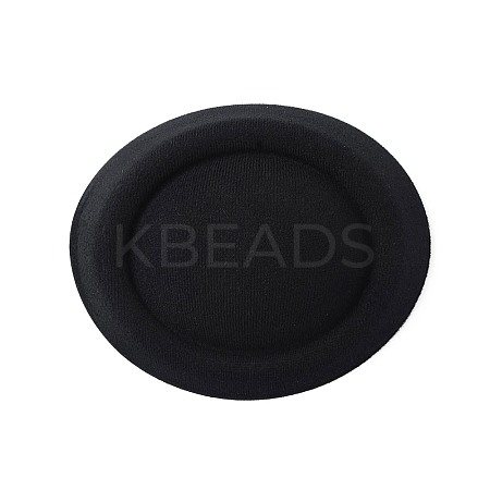 Polyester Oval Pillbox Stewardess Fascinator Hat Base for Millinery AJEW-WH0342-61D-1