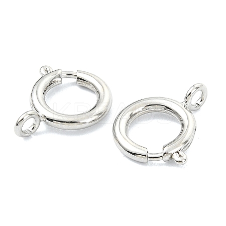 SHEGRACE Brass Spring Ring Clasps XGRPCN932-223P-1