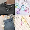 20Pcs 4 Colors Acrylic Pendants SACR-CJ0001-40-7