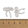 Brass Micro Pave Clear Cubic Zirconia Pendants KK-L212-07P-3