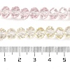 Transparent Painted Glass Beads Strands LS-DGLA-A034-T8mm-A25-3