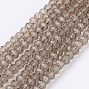 Transparent Glass Beads Strands X-GLAA-R135-2mm-15-1