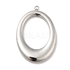 Non-Tarnish 304 Stainless Steel Pendants STAS-E176-22P-1