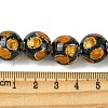 Handmade Silver Sand Lampwork Beads Strands LAMP-A003-01G-4