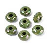 Opaque Acrylic European Beads OACR-E033-23O-1