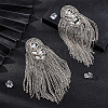 Fashionable Alloy Tassel Epaulettes AJEW-WH0278-05P-5