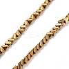 Synthetic Non-magnetic Hematite Beads Strands G-P545-J01-01B-1