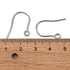 Tarnish Resistant 304 Stainless Steel Ear Wire STAS-H020-NF-2