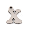 Non-Tarnish 201 Stainless Steel Charms STAS-U016-01P-X-1