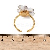 304 Stainless Steel Cuff Rings with Glass Crystal RJEW-V010-02G-2