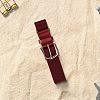 1Pc Imitation Leather & Polyester Elastic Softball Belts AJEW-CL0001-37B-4