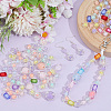 420Pcs 9 Styles Transparent Acrylic Beads TACR-PA0001-33-4