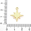 304 Stainless Steel Pendants STAS-V003-05G-10-3