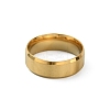 201 Stainless Steel Plain Band Ring for Men Women RJEW-WH0010-06G-MG-2
