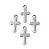 Tarnish Resistant 304 Stainless Steel Tiny Cross Charms LS-STAS-F192-080P-1