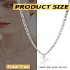 1Pc 304 Stainless Steel Letter Pendant Necklaces NJEW-LP0001-33Y-P-2