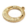 Ion Plating(IP) 304 Stainless Steel Pendants STAS-M323-36G-2