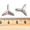Non-Tarnish 304 Stainless Steel Pendants STAS-L082-002P-02-3