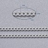Brass Twisted Chains CHC010Y-S-6