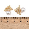 Brass Micro Pave Cubic Zirconia Pendants KK-A274-20G-3