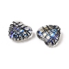 Transparent Glass Enamel Beads GLAA-S388-01C-2