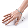Adjustable Nylon Thread Braided Bead Bracelets BJEW-JB05157-6