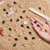50Pcs 2 Colors Miniature Resin Mini Tortoise Display Decorations AJEW-CP0005-47-3