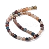 Natural Dragon Veins Agate Beads Strands G-G177-E13-01-3